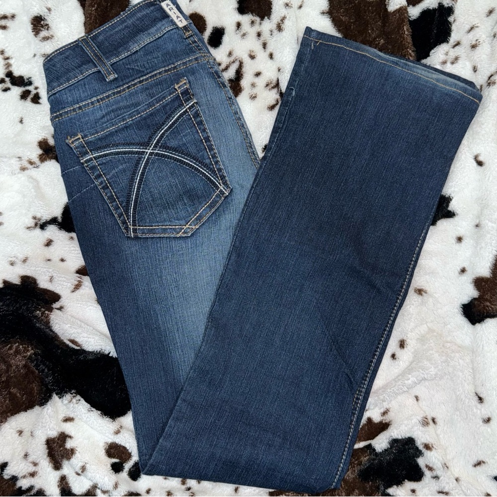 Ariat Women's Dark Blue Boot Cut Jeans